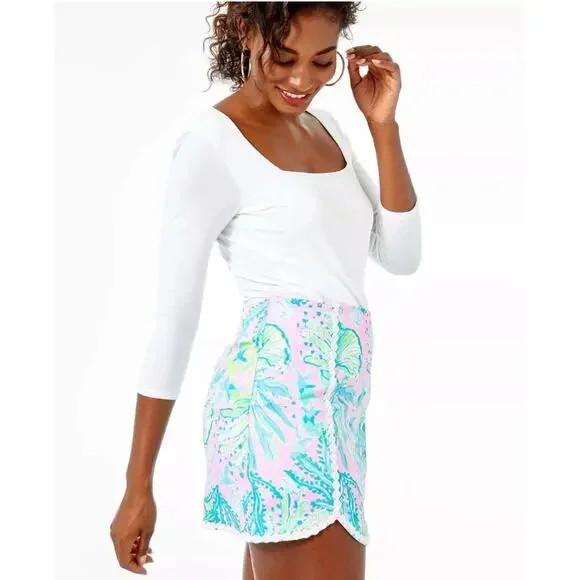 Lilly‎ Pulitzer Patty Skort Mandevilla Baby Hip Nautic #001547 Sz 6 - Picture 2 of 12